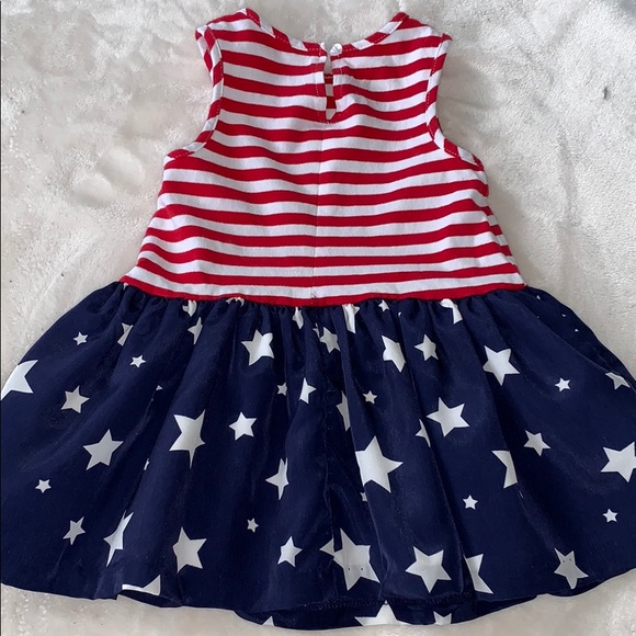 Marmellata Baby Girl Dress 18m Fourth of July Red Blue - Picture 7 of 8